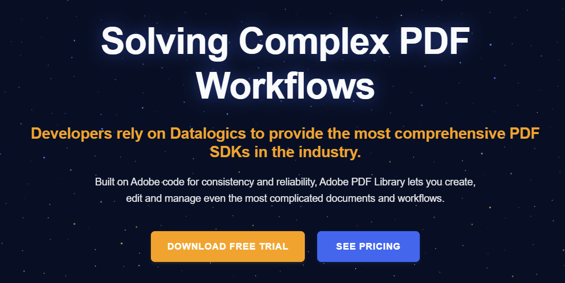 screenshot of Adobe PDF Library